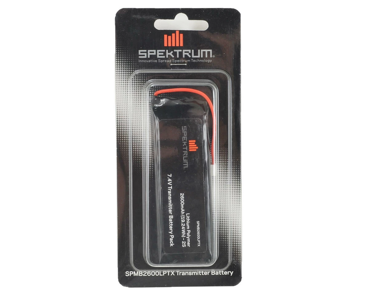 Spektrum RC DX18 2S LiPo Transmitter Battery (7.4V/2600mAh) 2 Spektrum RC DX18 2S LiPo Transmitter Battery (7.4V/2600mAh) - Image 2