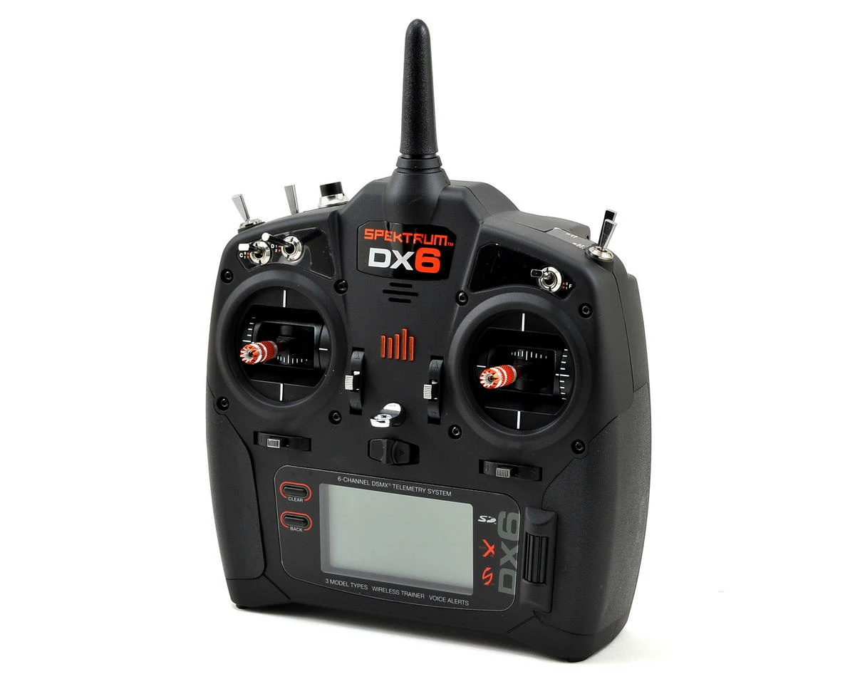 Spektrum RC DX6 G3 2.4GHz DSMX 6-Channel Radio System (Transmitter Only) 1 Spektrum RC DX6 G3 2.4GHz DSMX 6-Channel Radio System (Transmitter Only)