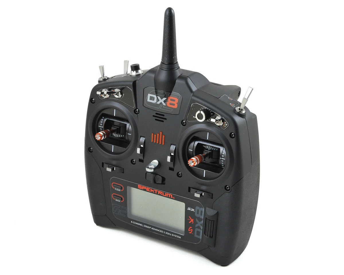 Spektrum RC DX8 G2 2.4GHz DSMX 8 Channel Radio System (Transmitter Only) 1 Spektrum RC DX8 G2 2.4GHz DSMX 8 Channel Radio System (Transmitter Only)