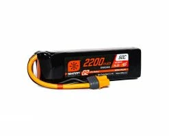 Spektrum RC 4S Smart G2 LiPo 50C Battery Pack (14.8V/2200mAh) w/IC3 Connector -Helicopters Sales 2022 spmx224s50 2