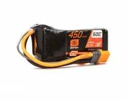 Spektrum RC 3S Smart G2 LiPo Battery 50C (11.1V/450mAh) w/IC2 Connector