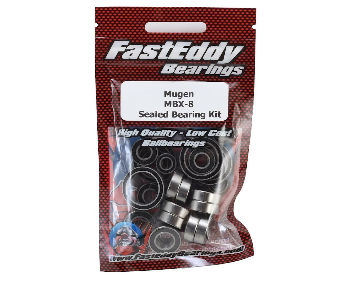 FastEddy Mugen MBX8 Sealed Bearing Kit 1 FastEddy Mugen MBX8 Sealed Bearing Kit