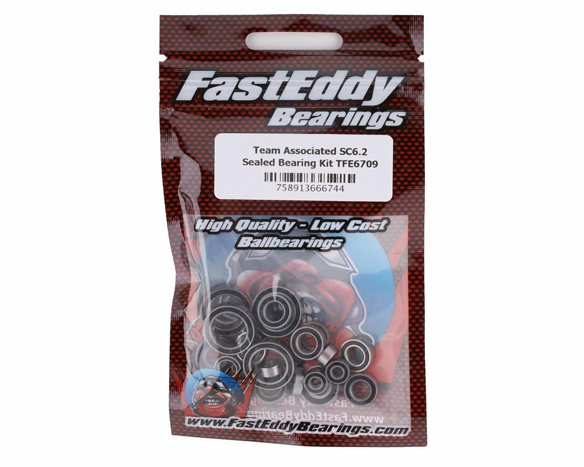 FastEddy Team Associated SC6.2 Sealed Bearing Kit 1 FastEddy Team Associated SC6.2 Sealed Bearing Kit