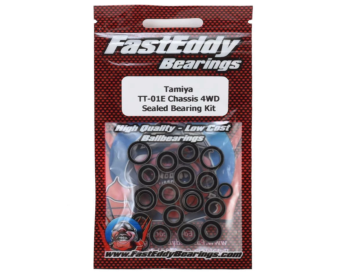 FastEddy Tamiya TT-01E Chassis 4WD Sealed Bearing Kit 1 FastEddy Tamiya TT-01E Chassis 4WD Sealed Bearing Kit