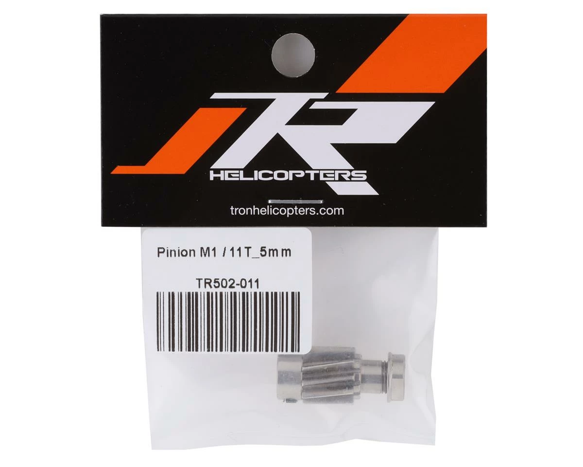 Tron Helicopters 5mm Mod 1 Motor Pinion (11T) 2 Tron Helicopters 5mm Mod 1 Motor Pinion (11T) - Image 2