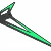 Tron Helicopters 7.0 Fusion Edition Tail Fin (Green)