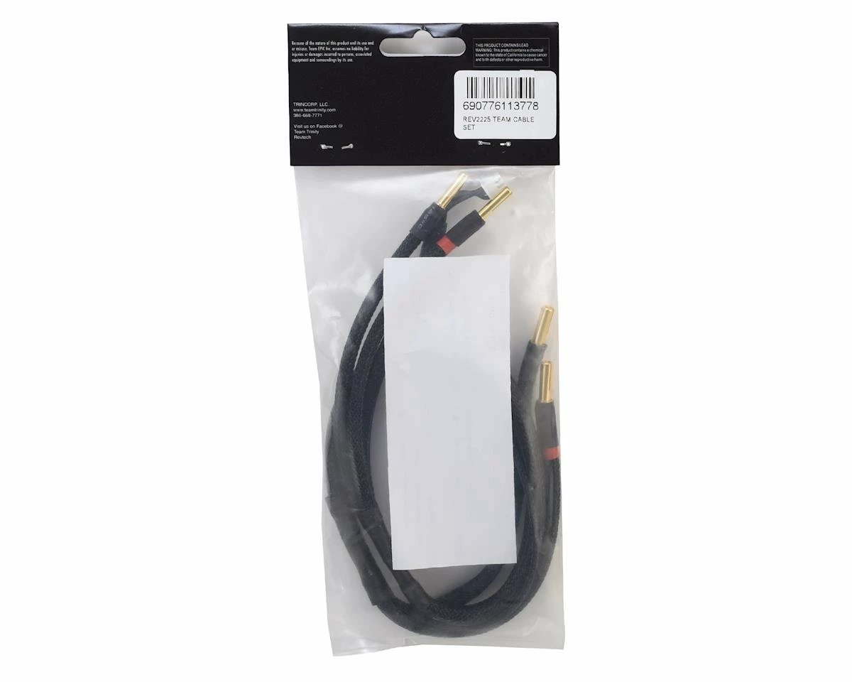 Trinity Revtech 2S Hi-Amp Lightning Charge Cable (2') (5mm Battery to 4mm Charger) 2 Trinity Revtech 2S Hi-Amp Lightning Charge Cable (2') (5mm Battery to 4mm Charger) - Image 2