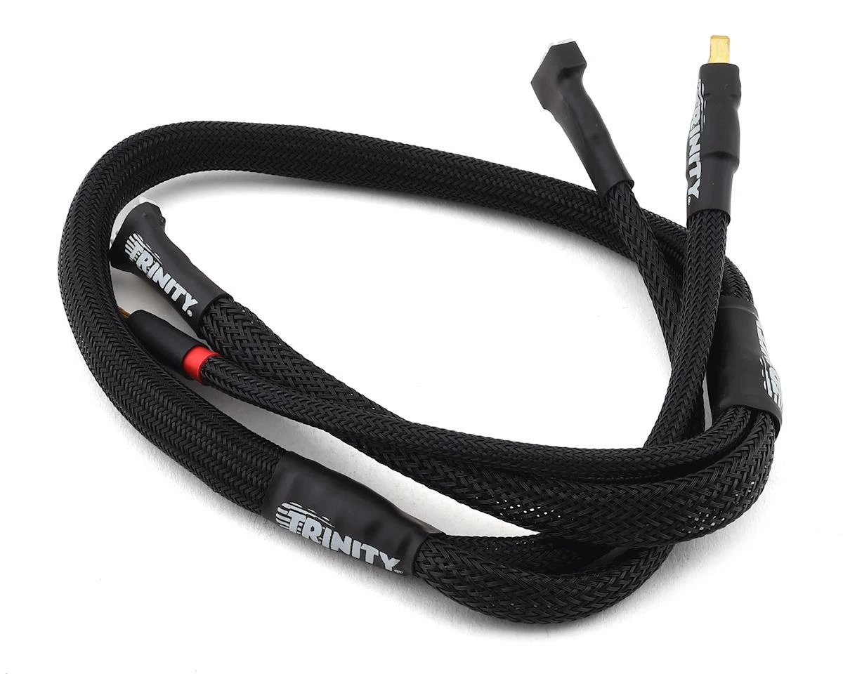 Trinity 4S Pro Charge Cables w/Deans Plug (Black) 1 Trinity 4S Pro Charge Cables w/Deans Plug (Black)