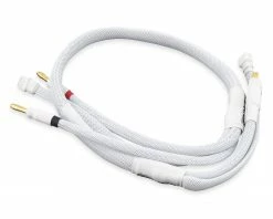 Trinity 2S Pro Charge Cables w/Deans Plug (White)
