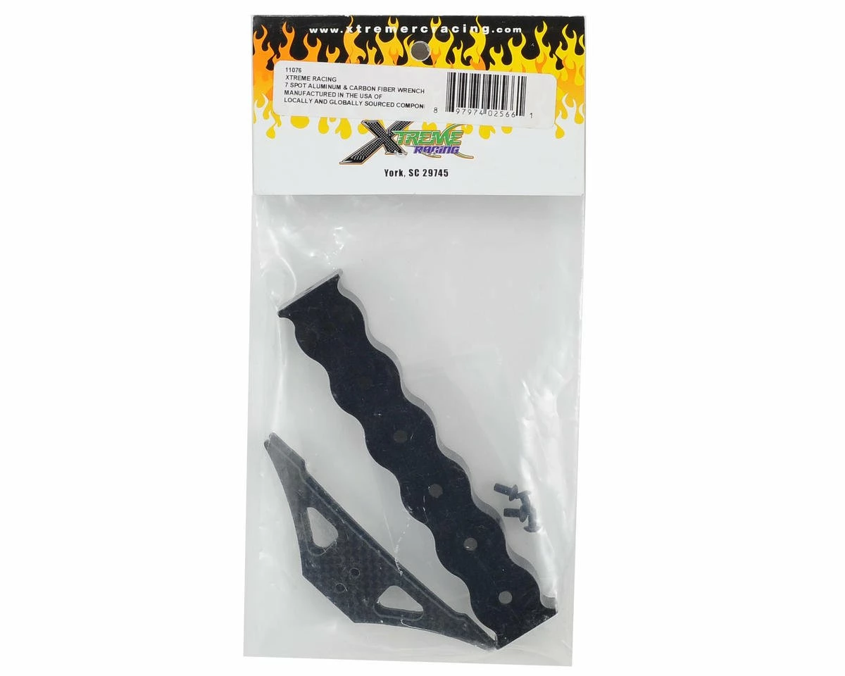 Xtreme Racing 6 Spot Aluminum & Carbon Fiber Wrench Holder 2 Xtreme Racing 6 Spot Aluminum & Carbon Fiber Wrench Holder - Image 2