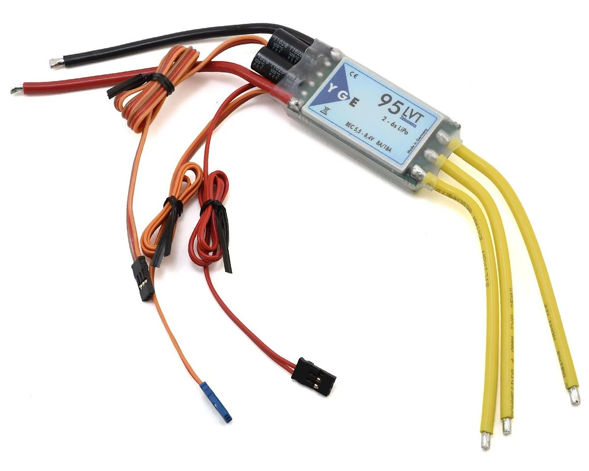 YGE 95A LV Telemetry ESC 1 YGE 95A LV Telemetry ESC